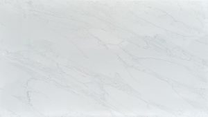 Orion Calacatta Moonlit Pearl quartz full slab
